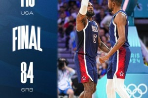 开云APP-亮相巴黎大秀肌肉！美国男篮三节摧毁世界亚军