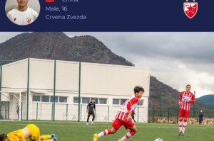 开云下载-博主：16岁万项在贝尔格莱德红星完成注册！预计代表U17梯队出战